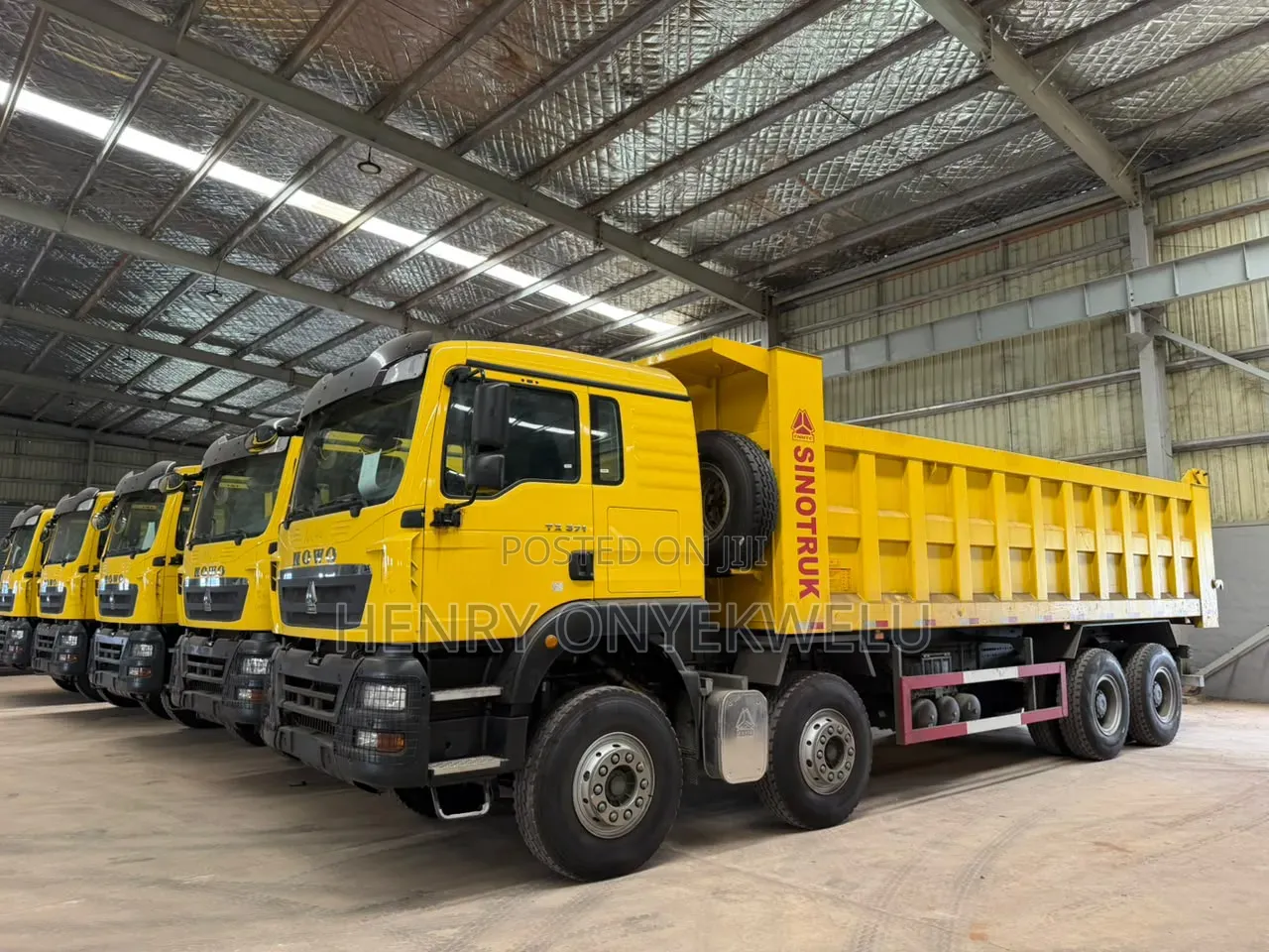 Howo Tipper Tiga Face