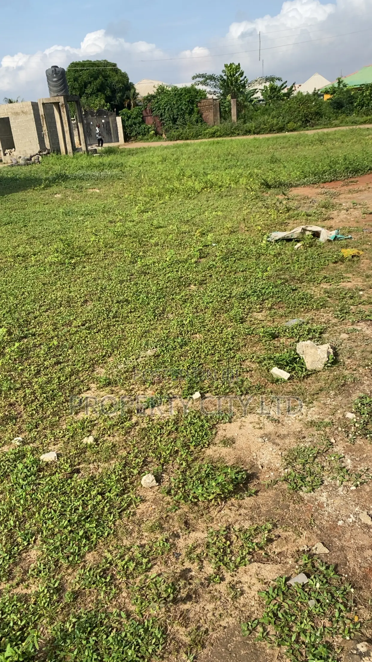 A Fenced and Gated Full Plot of Land at Olu-Odo