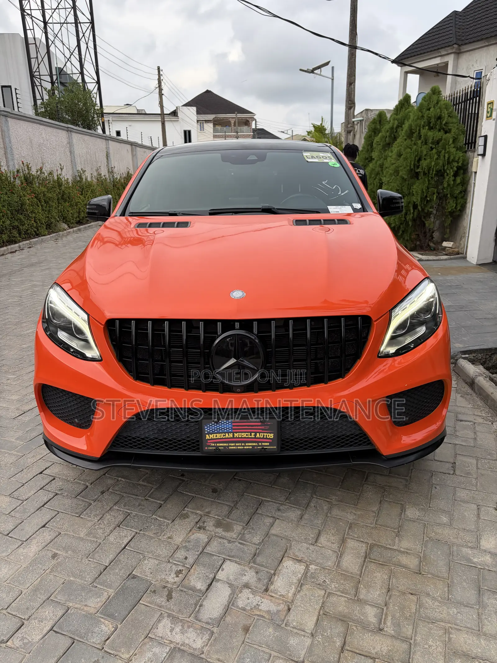 Mercedes-Benz GLE-Class AMG GLE 43 4MATIC 2017 Orange