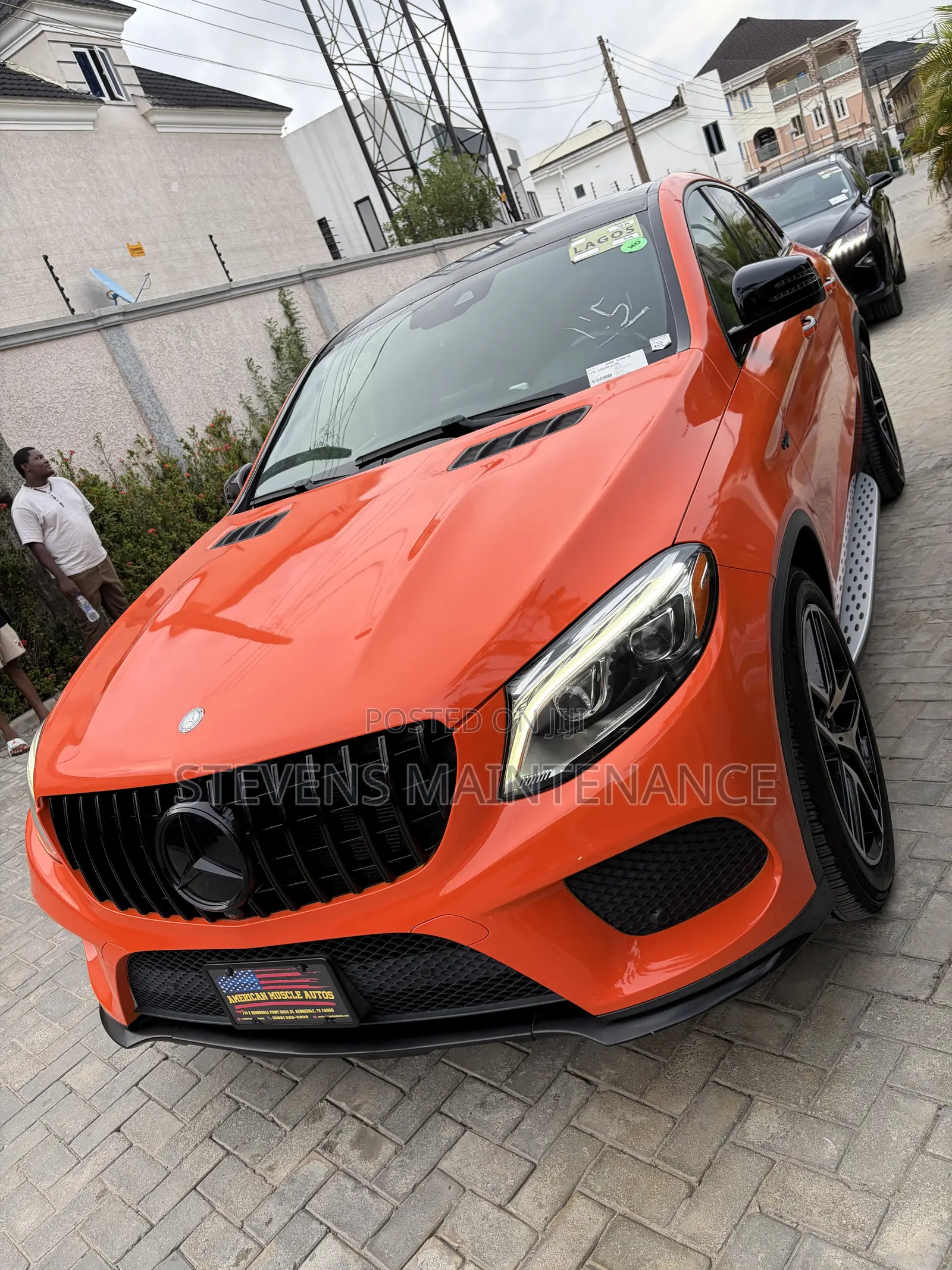 Mercedes-Benz GLE-Class AMG GLE 43 4MATIC 2017 Orange