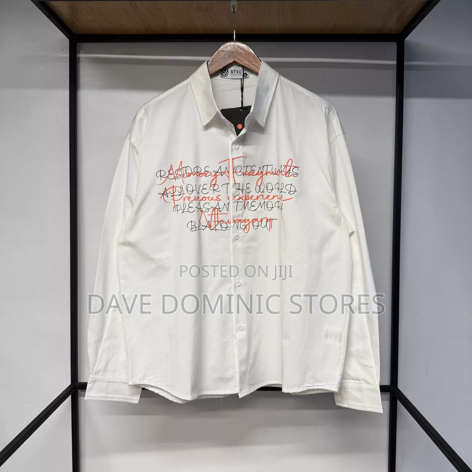 NTVG Long Sleeves Buttoned Down Shirts