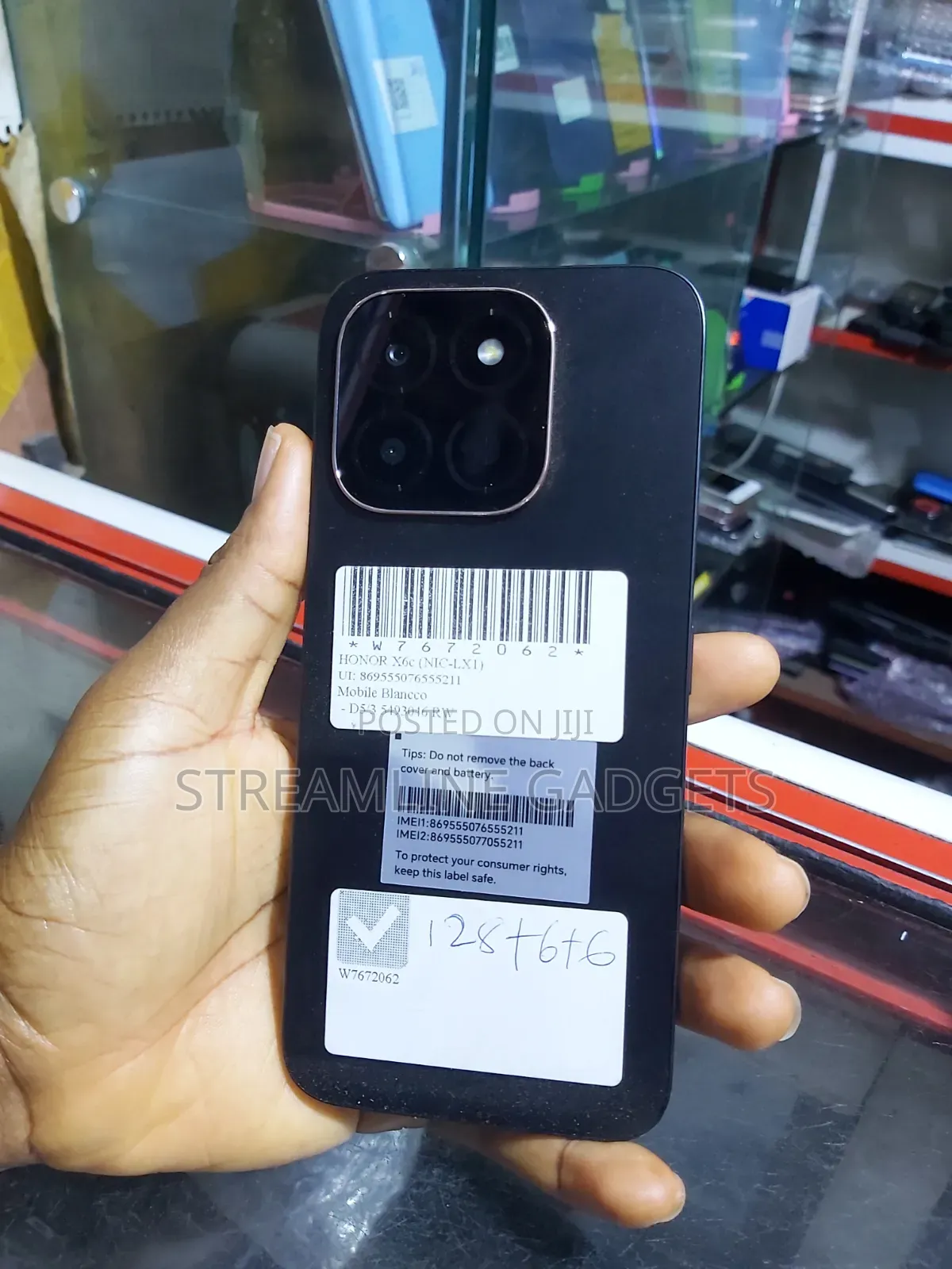 Honor X6C 128 GB Black
