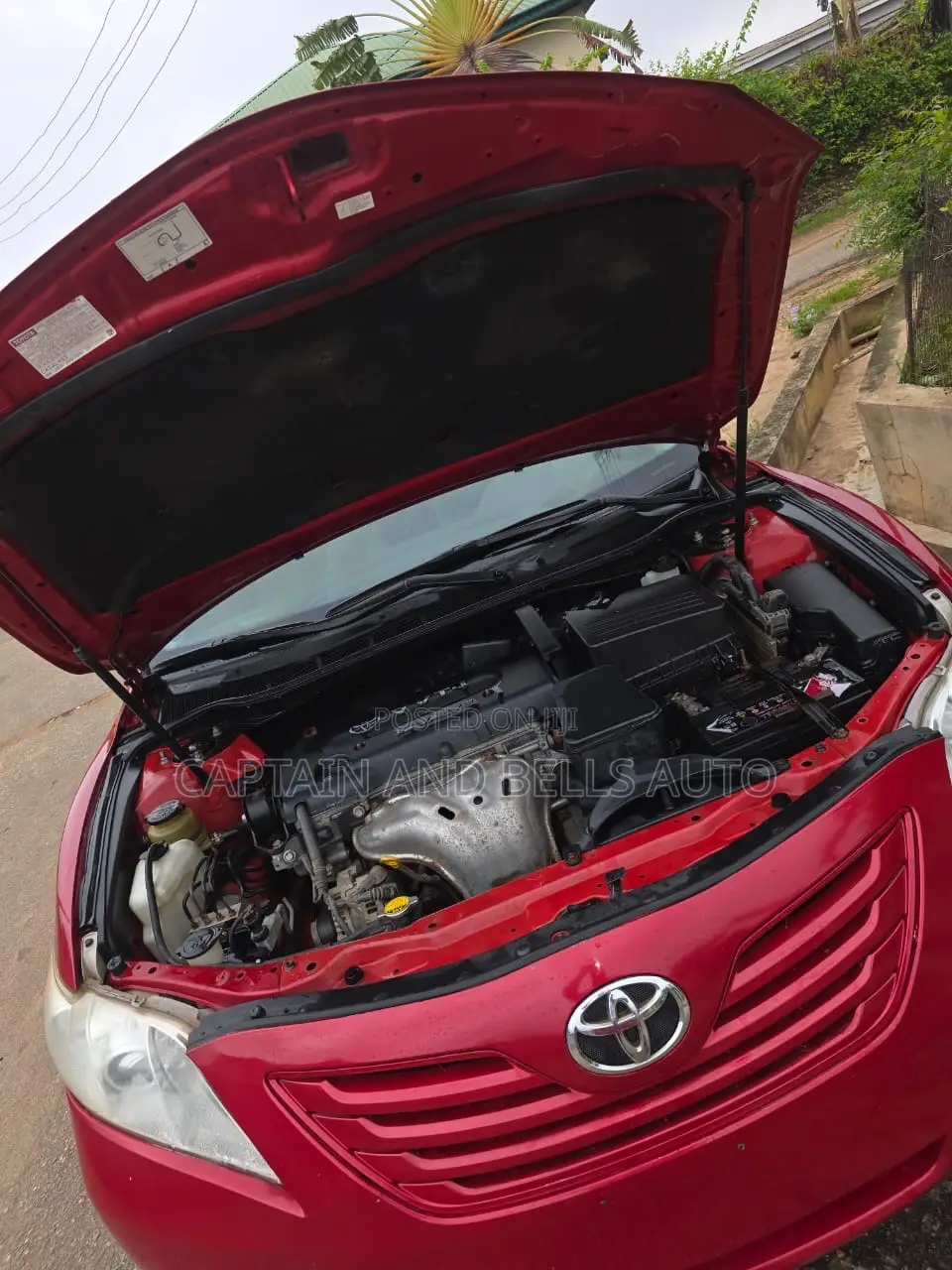 Toyota Camry LE 4dr Sedan (2.4L 4cyl 5A) 2008 Red