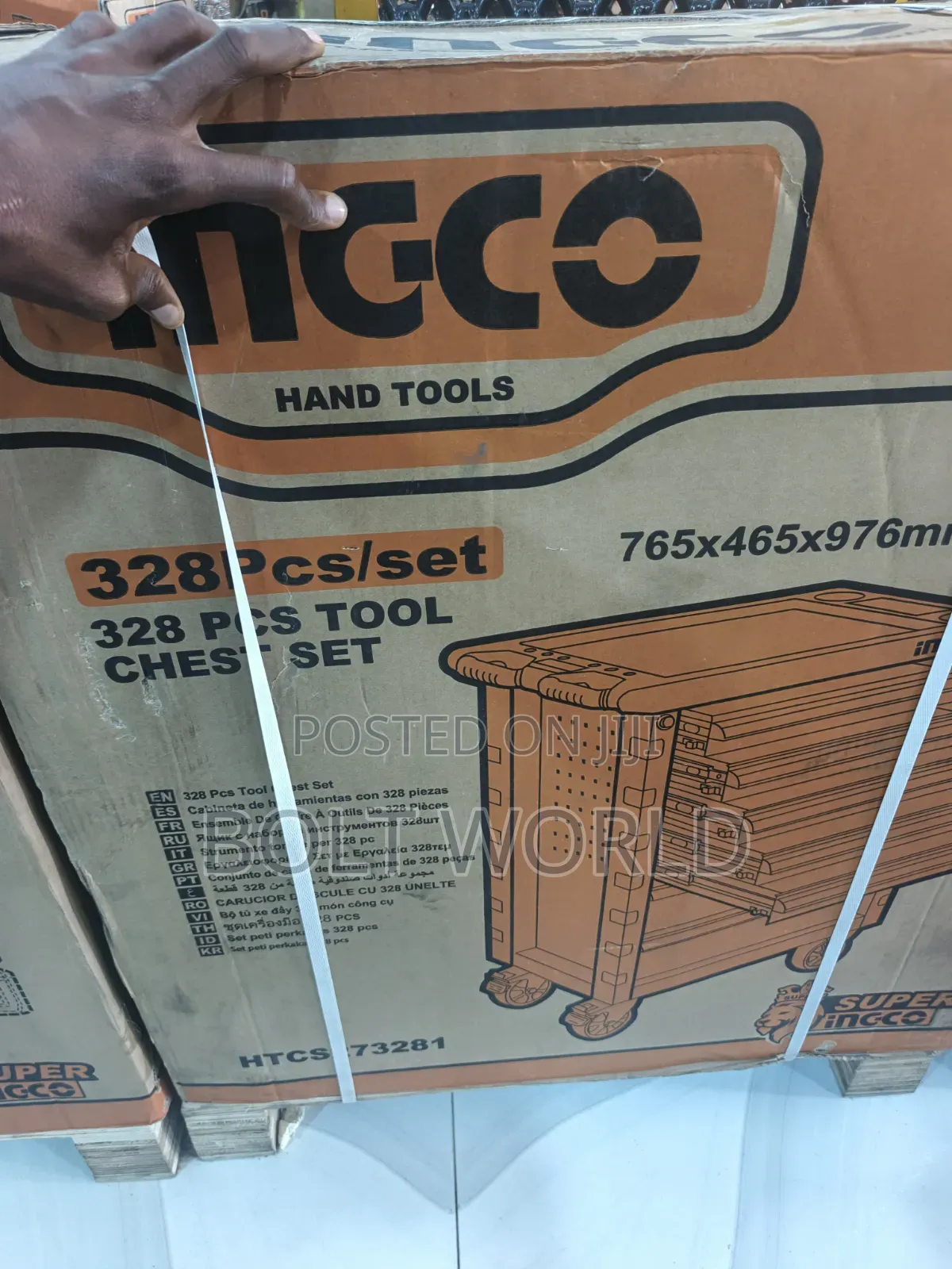 Ingco 7 Drawer Tools Box Set With 328pcs of Tools