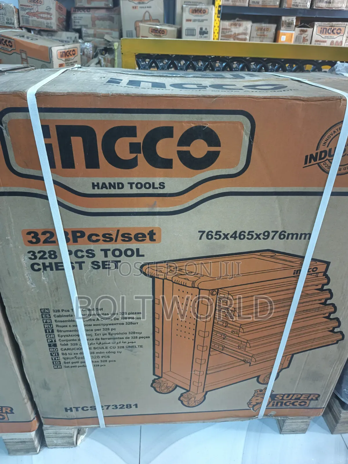 Ingco 7 Drawer Tools Box Set With 328pcs of Tools