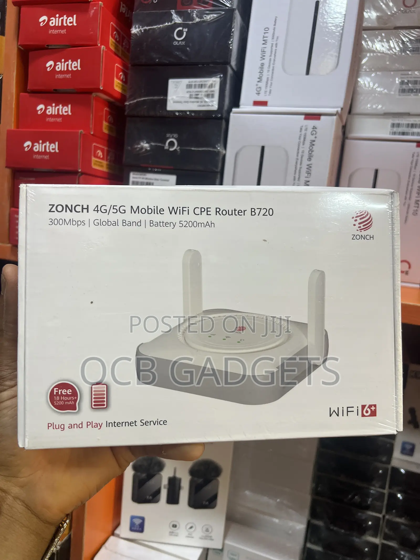 Zonch 4/5g Mobile Wifi Router B720