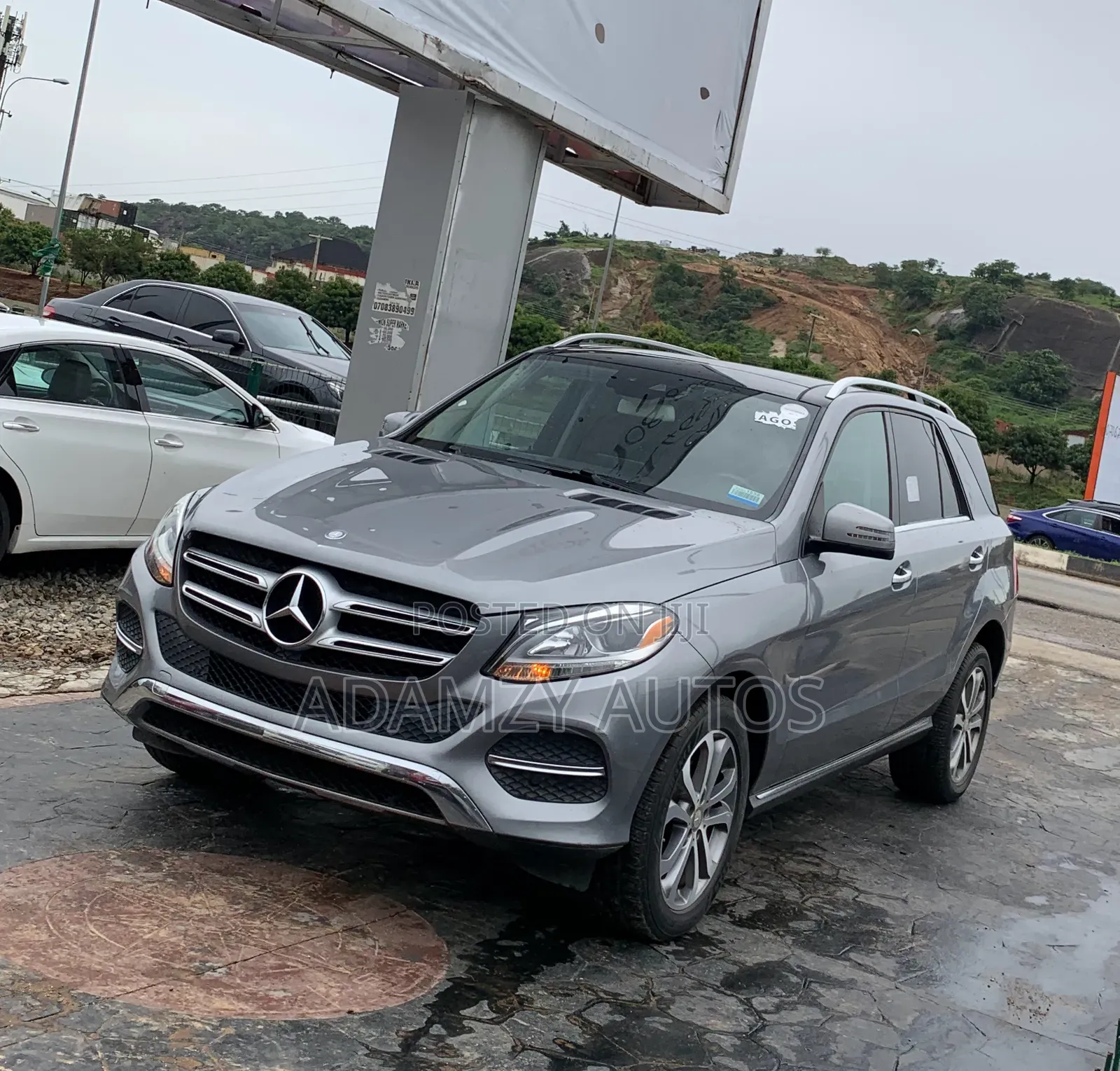 Mercedes-Benz GLE-Class 2016 Gray