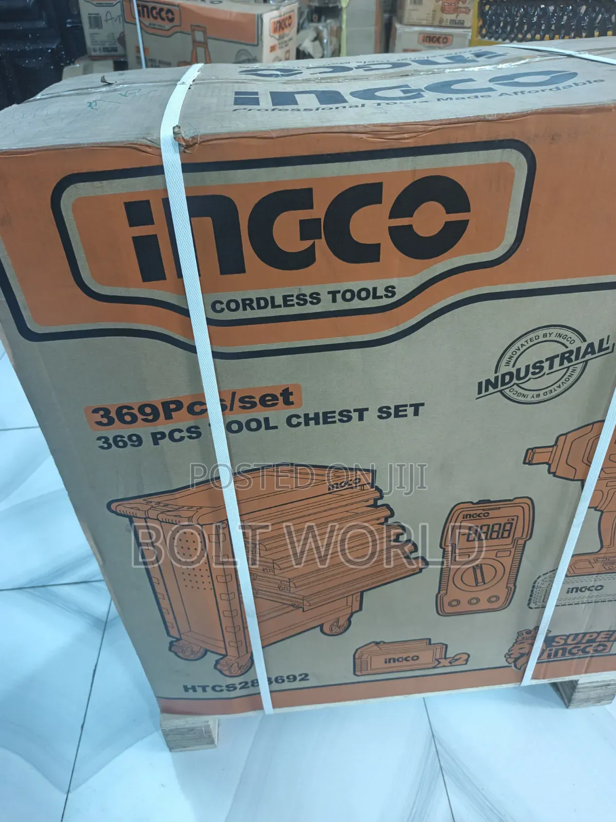7 Drawer Tools Box Set With 369pcs of Tools Set