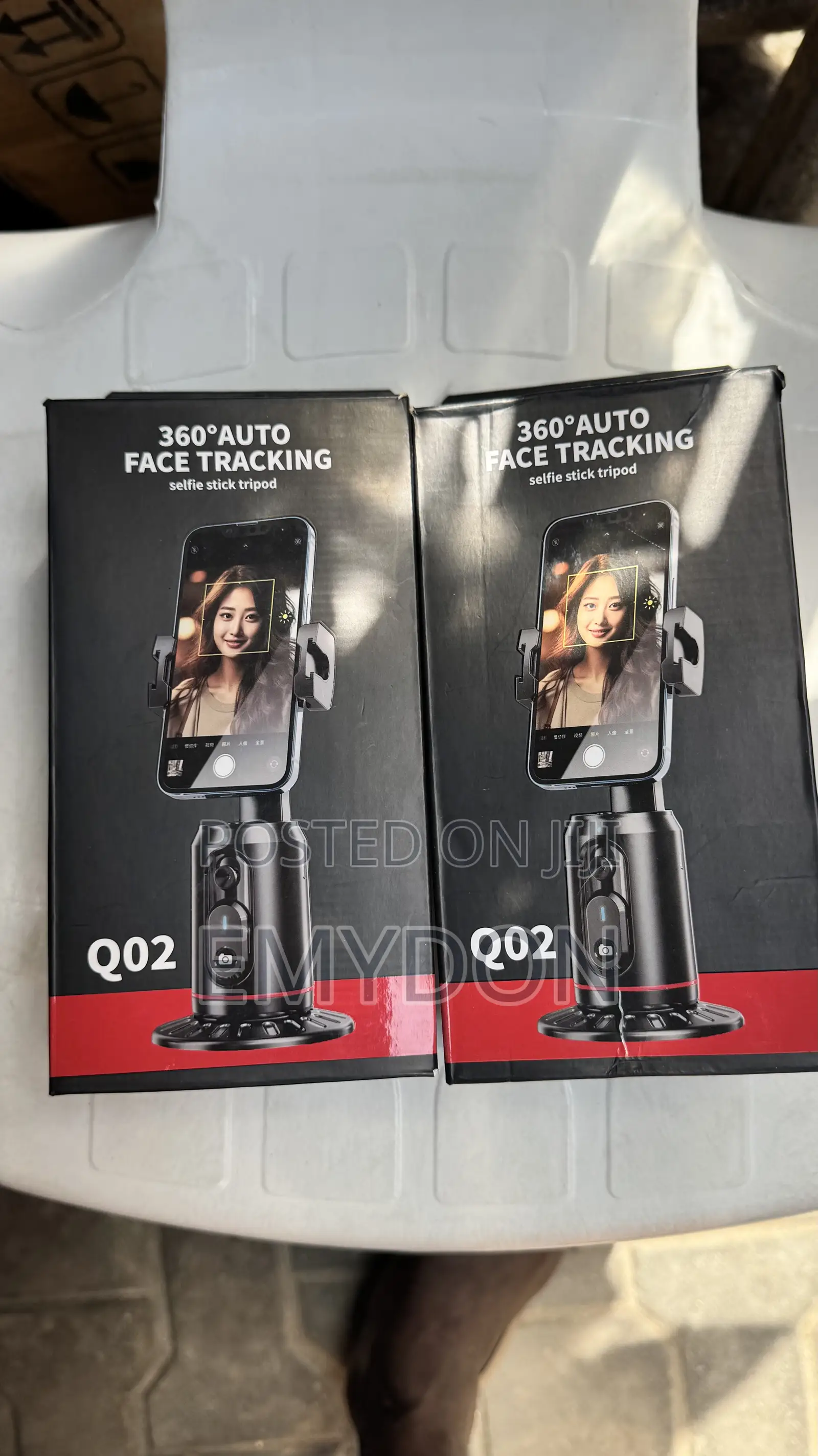 360 Auto Face Tracking Selfie Stick Tripod