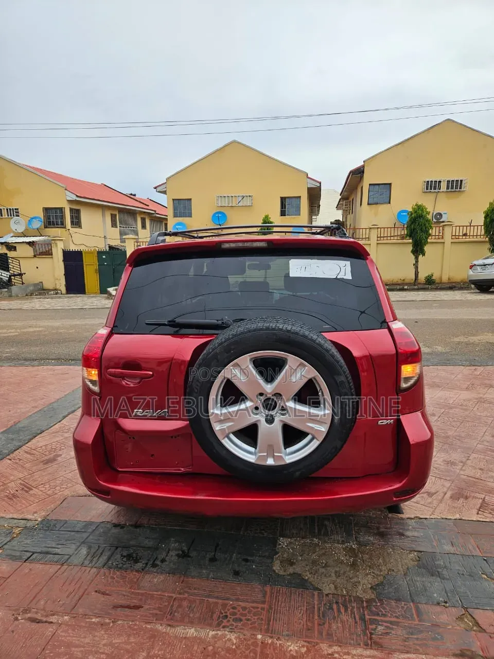 Toyota RAV4 2008 Red