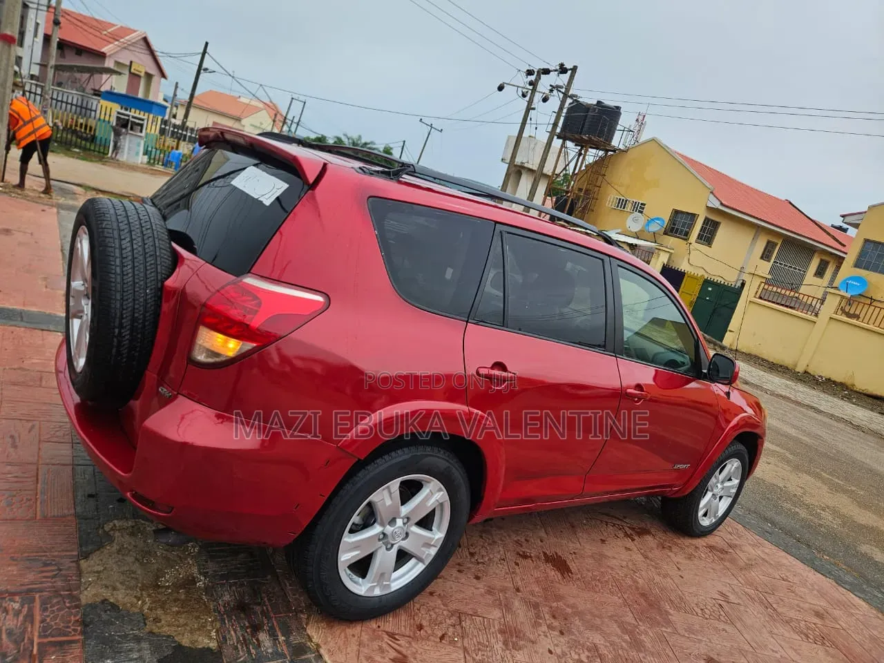 Toyota RAV4 2008 Red