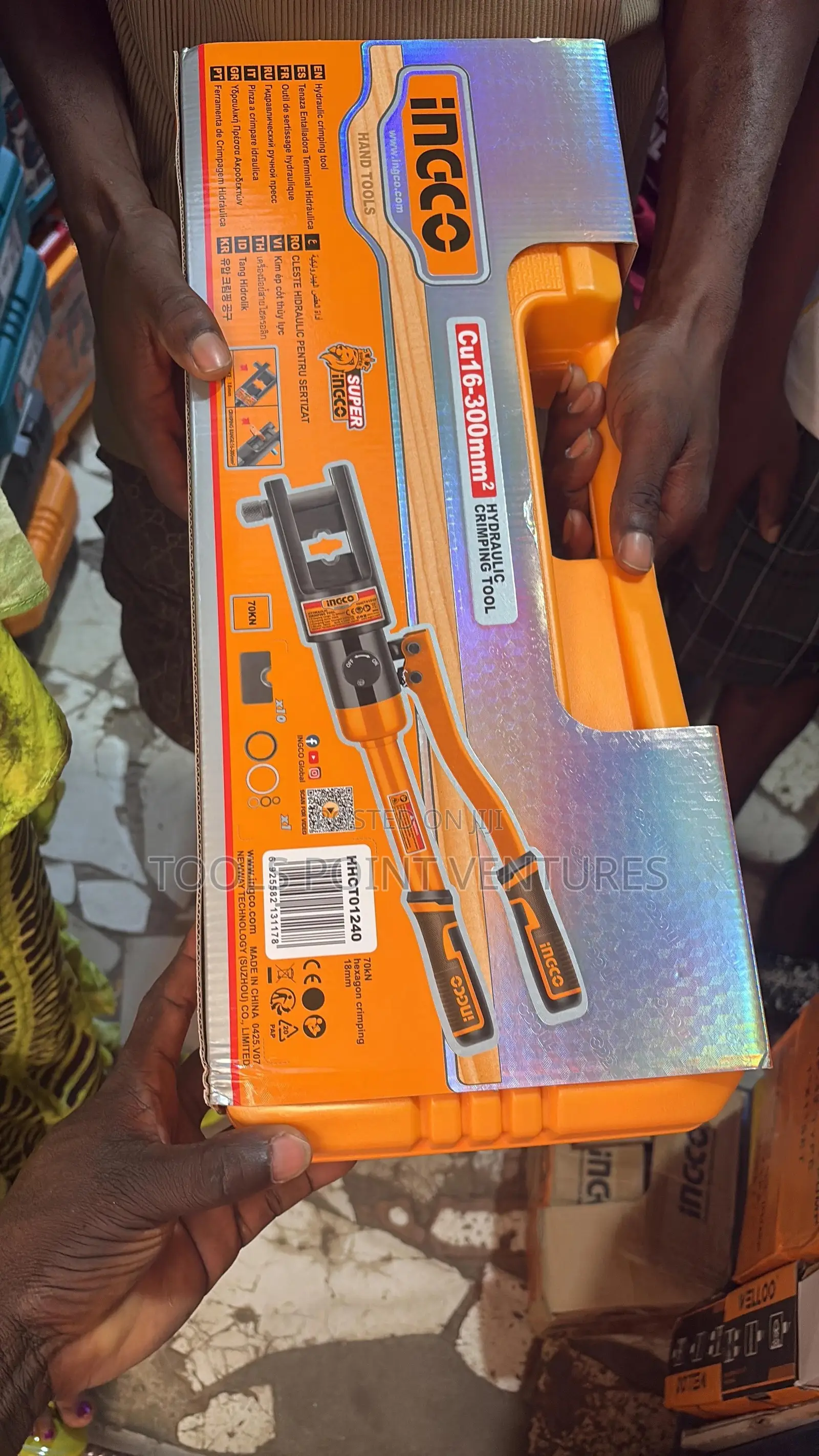Ingco Hydraulic Crimping Tool 16-300mm