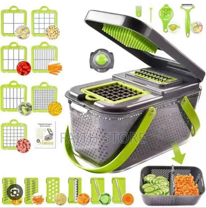 22in1 Multifunctional Vegetable Chopper/Slicer/Dicer