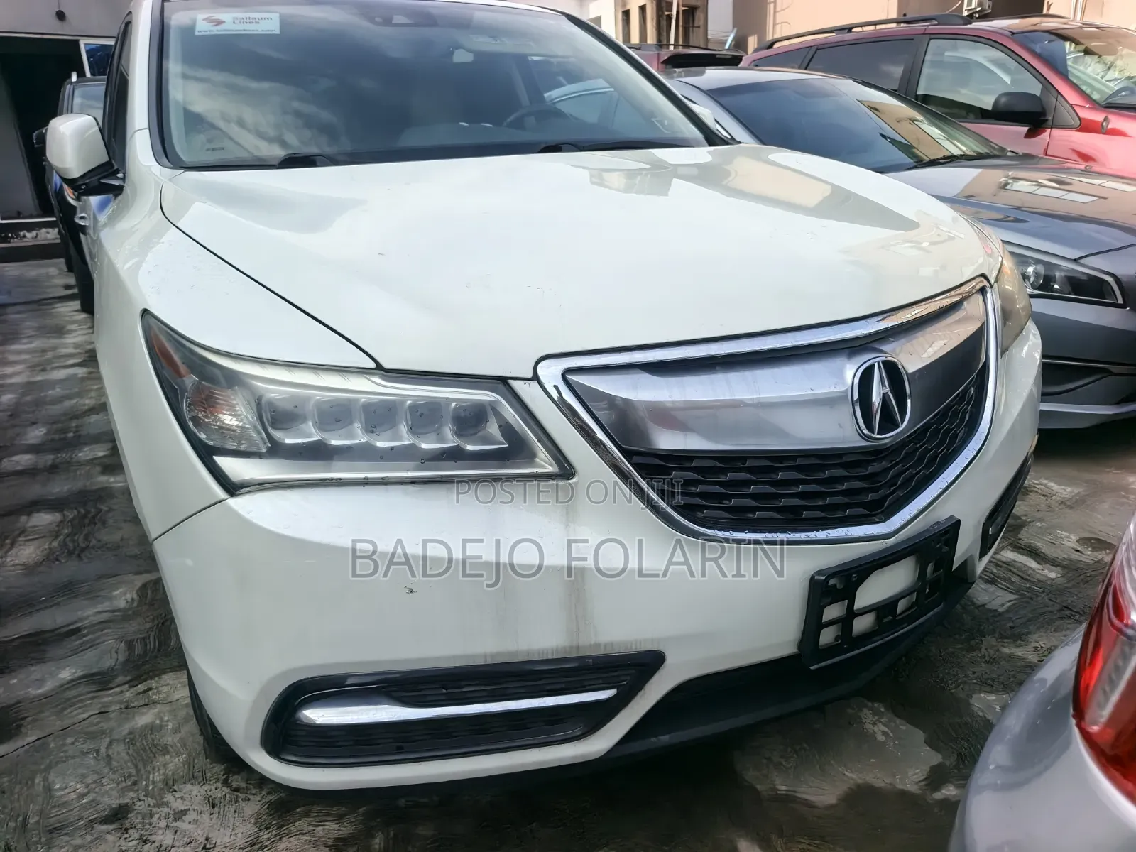 Acura MDX 2015 White
