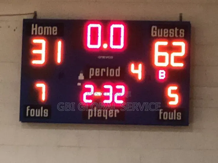 Electronic Digital Score Board