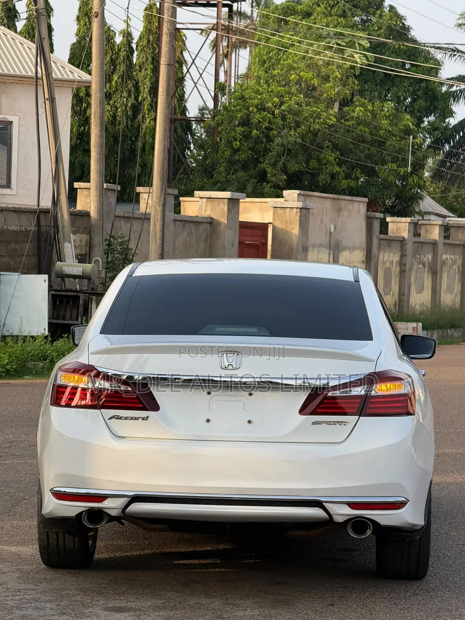 Honda Accord Sport 4dr Sedan FWD (2.4L 4cyl 2A) 2013 White