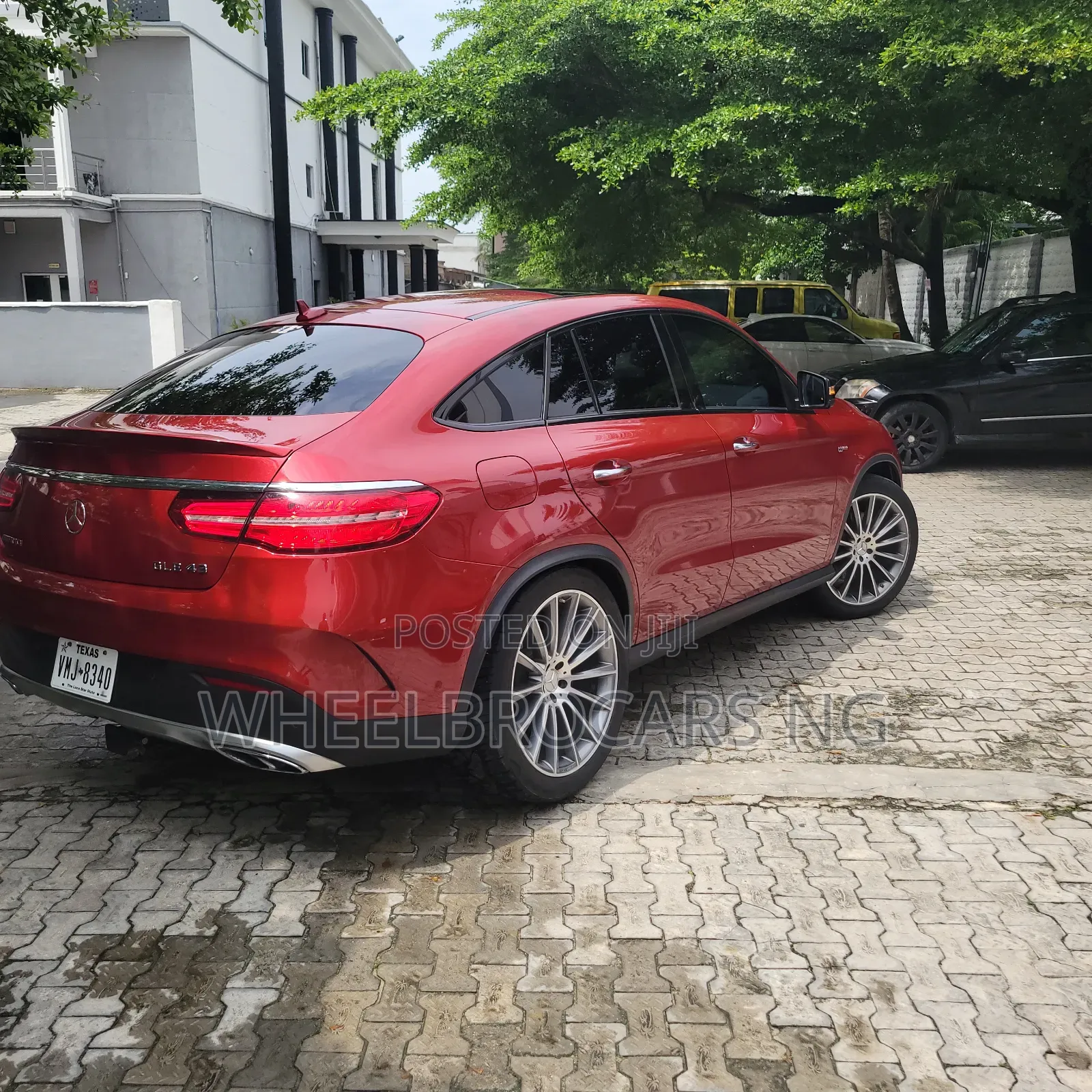 Mercedes-Benz GLE-Class 2018 Red