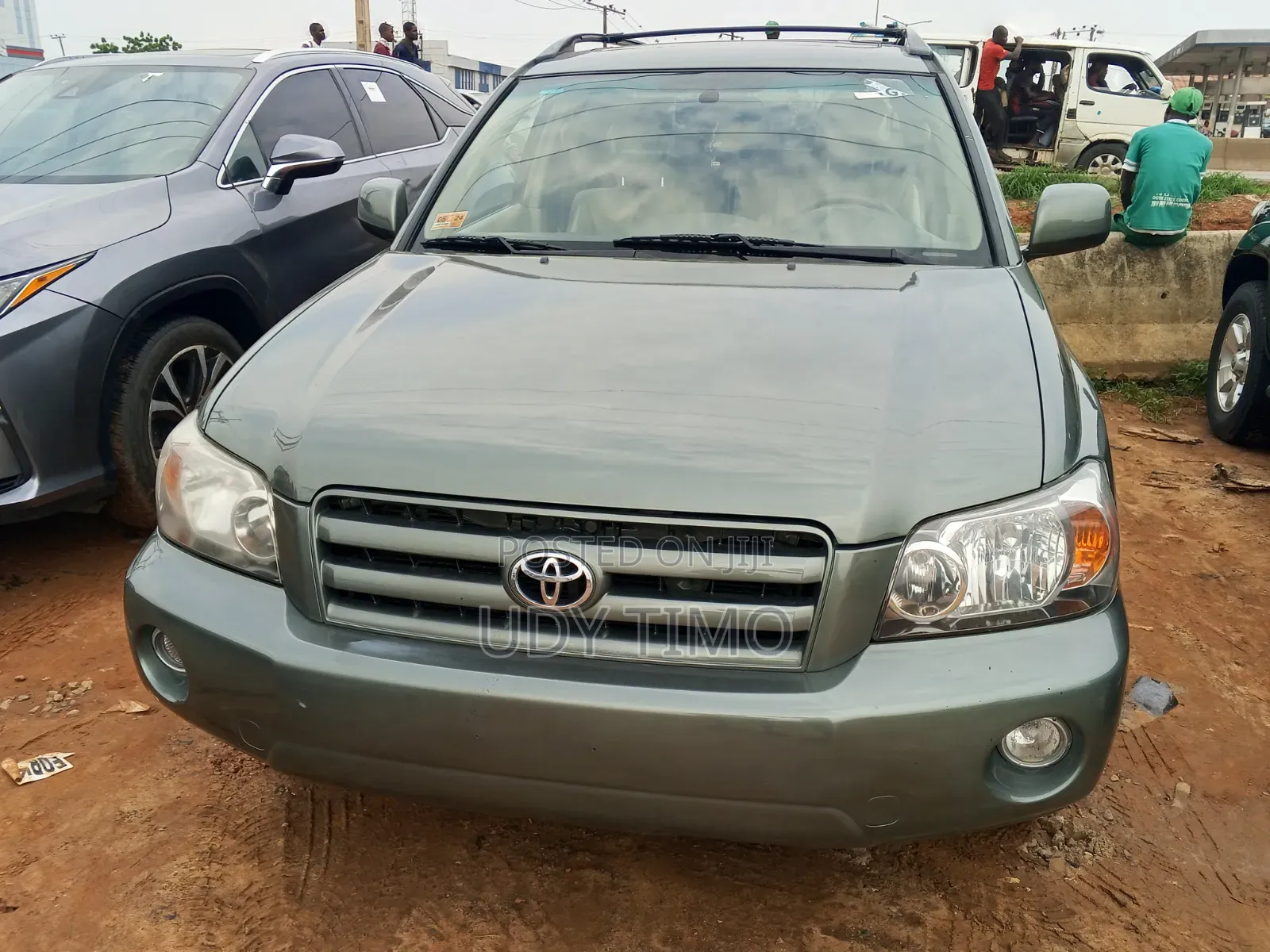 Toyota Highlander Limited V6 2005 Green