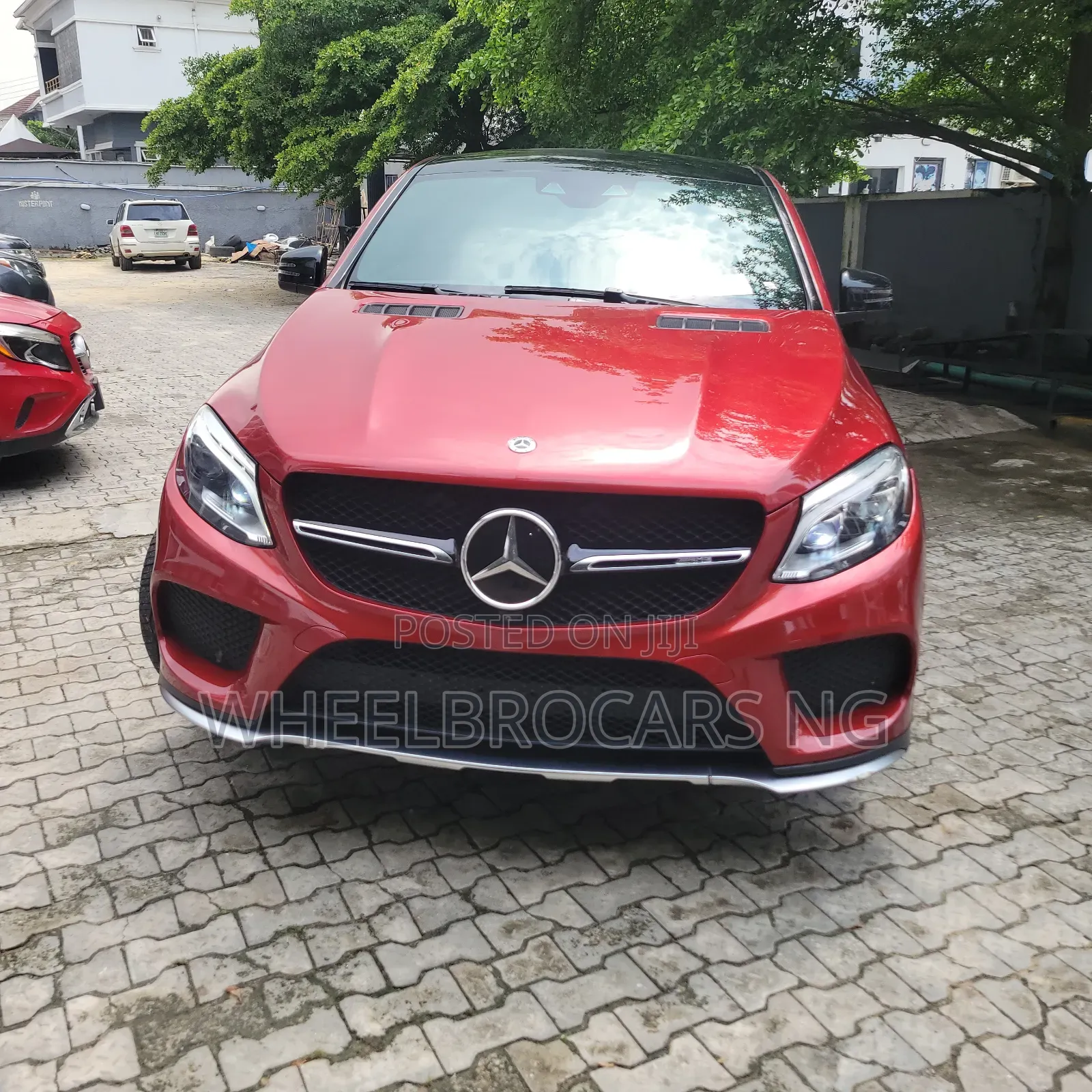 Mercedes-Benz GLE-Class 2018 Red
