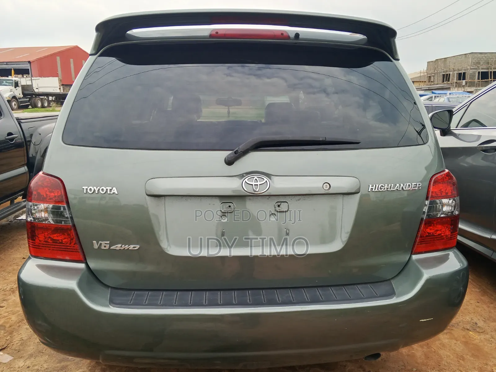 Toyota Highlander Limited V6 2005 Green