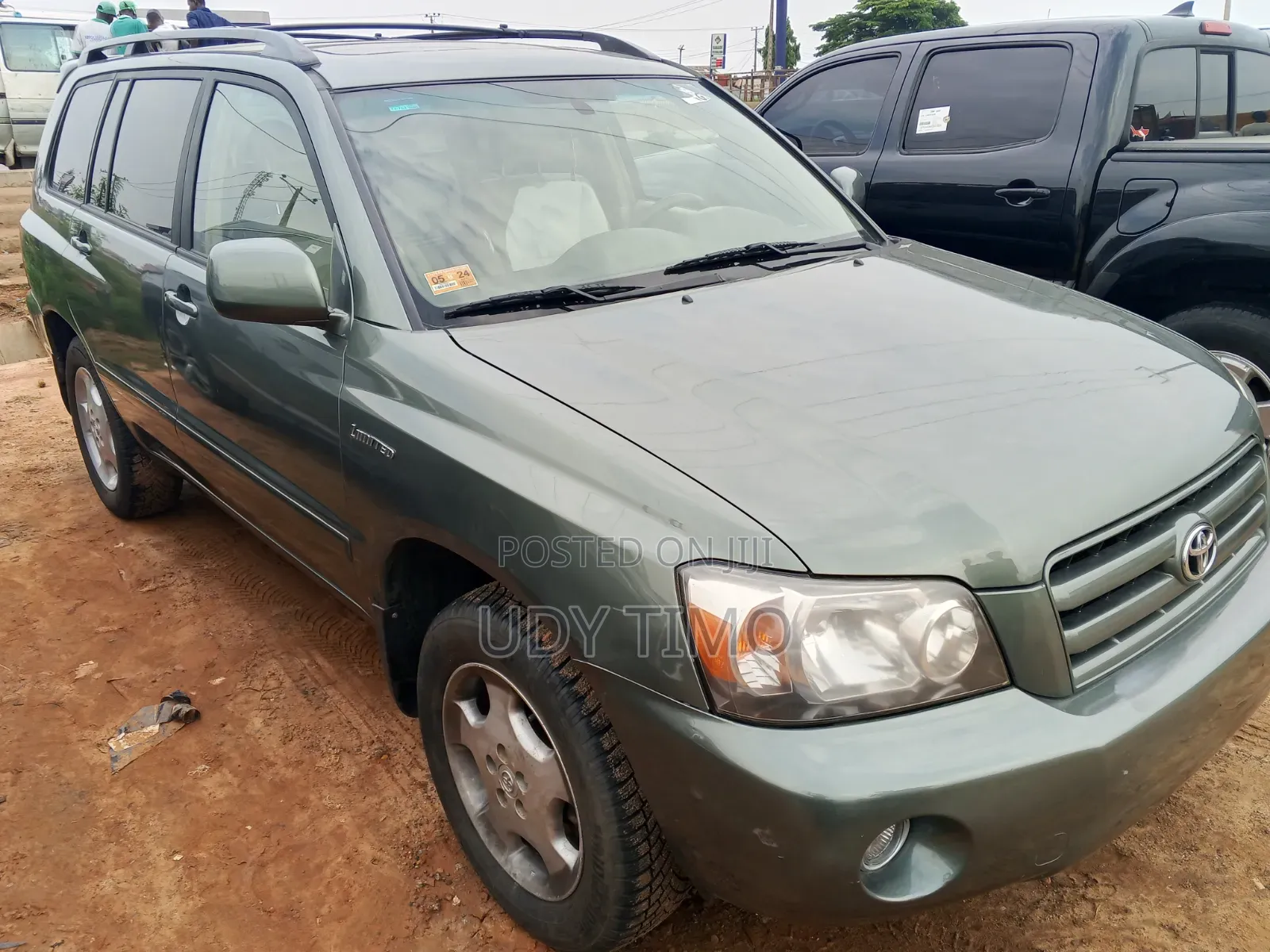 Toyota Highlander Limited V6 2005 Green
