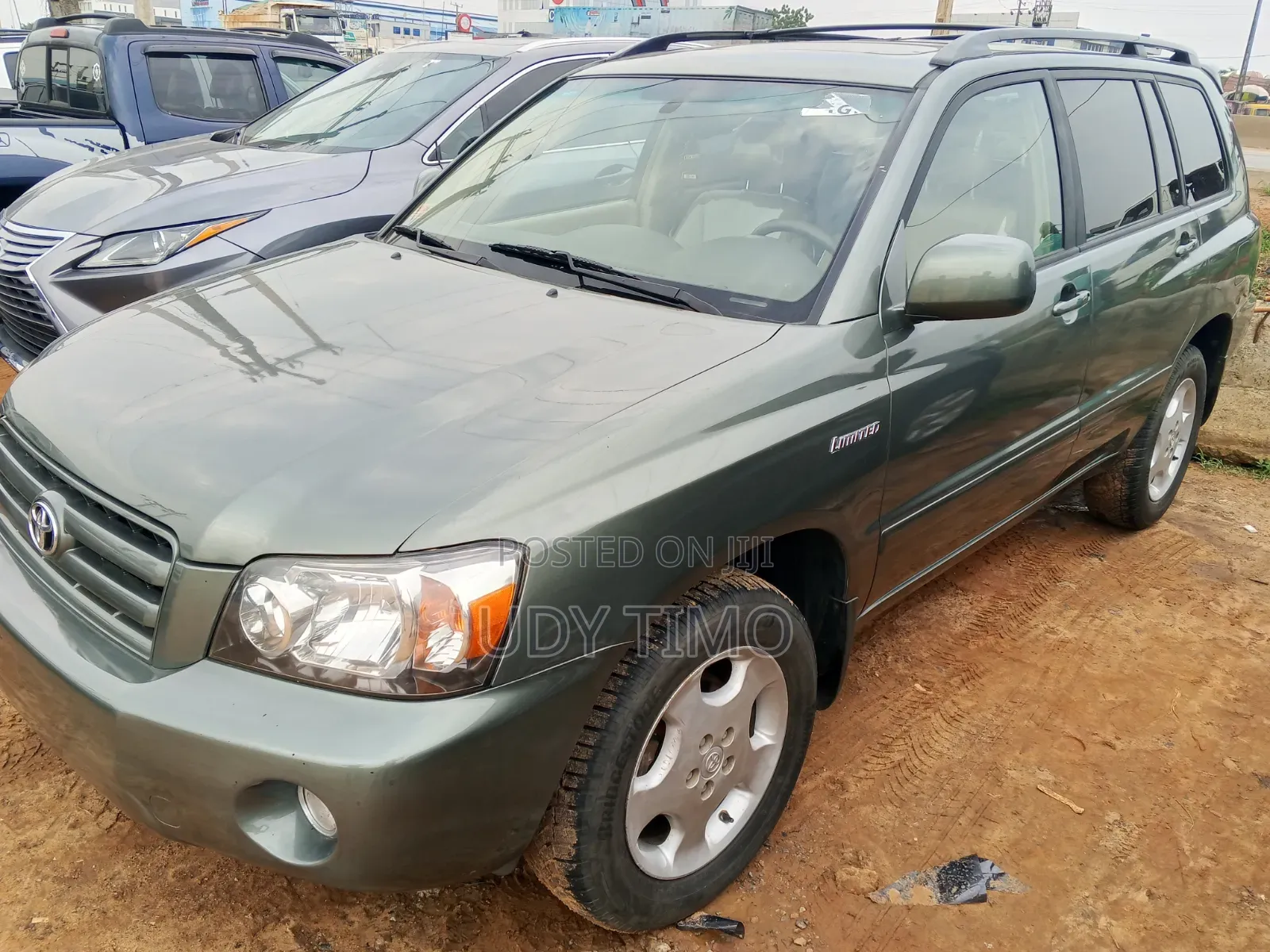 Toyota Highlander Limited V6 2005 Green