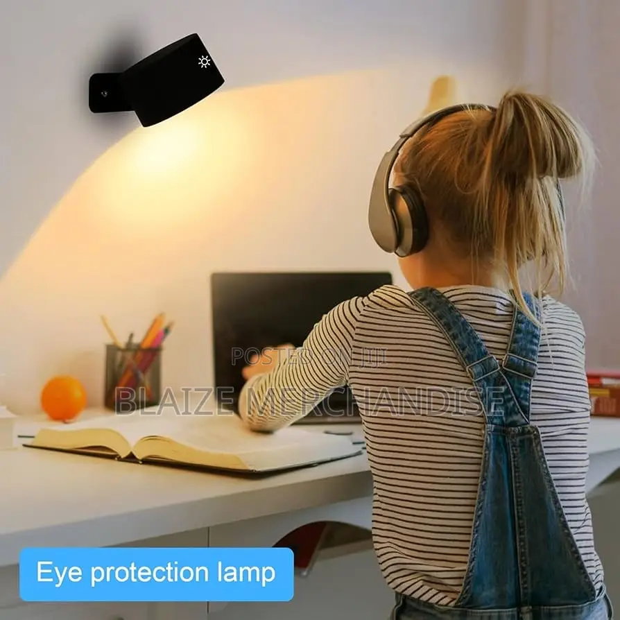 Dimmable Wall Mounted Lamp With 3 Lighting RGB Ambiance Mode