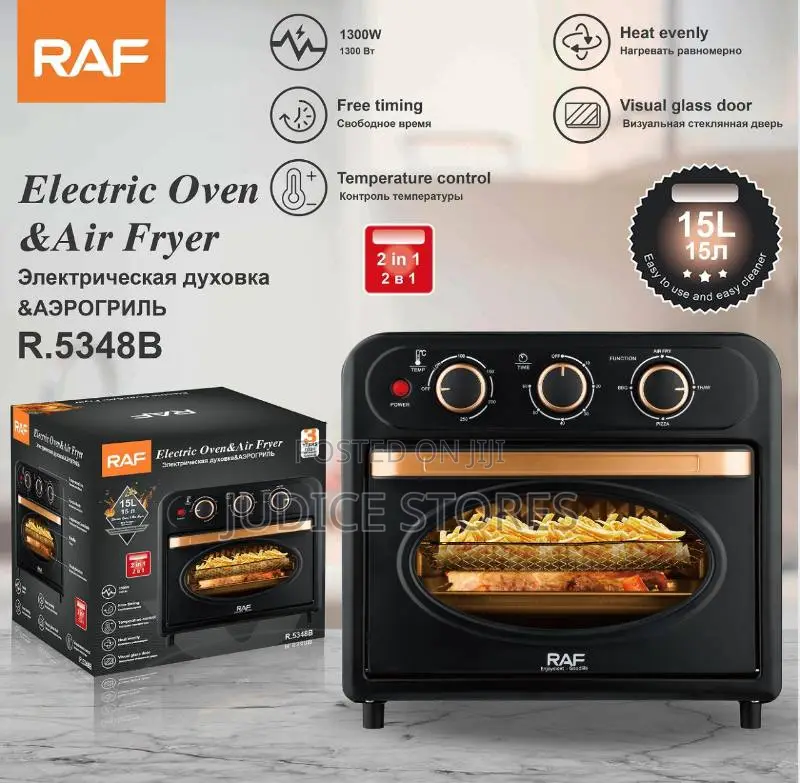 25liters 2in1 Electric Oven and Air Fryer Toaster