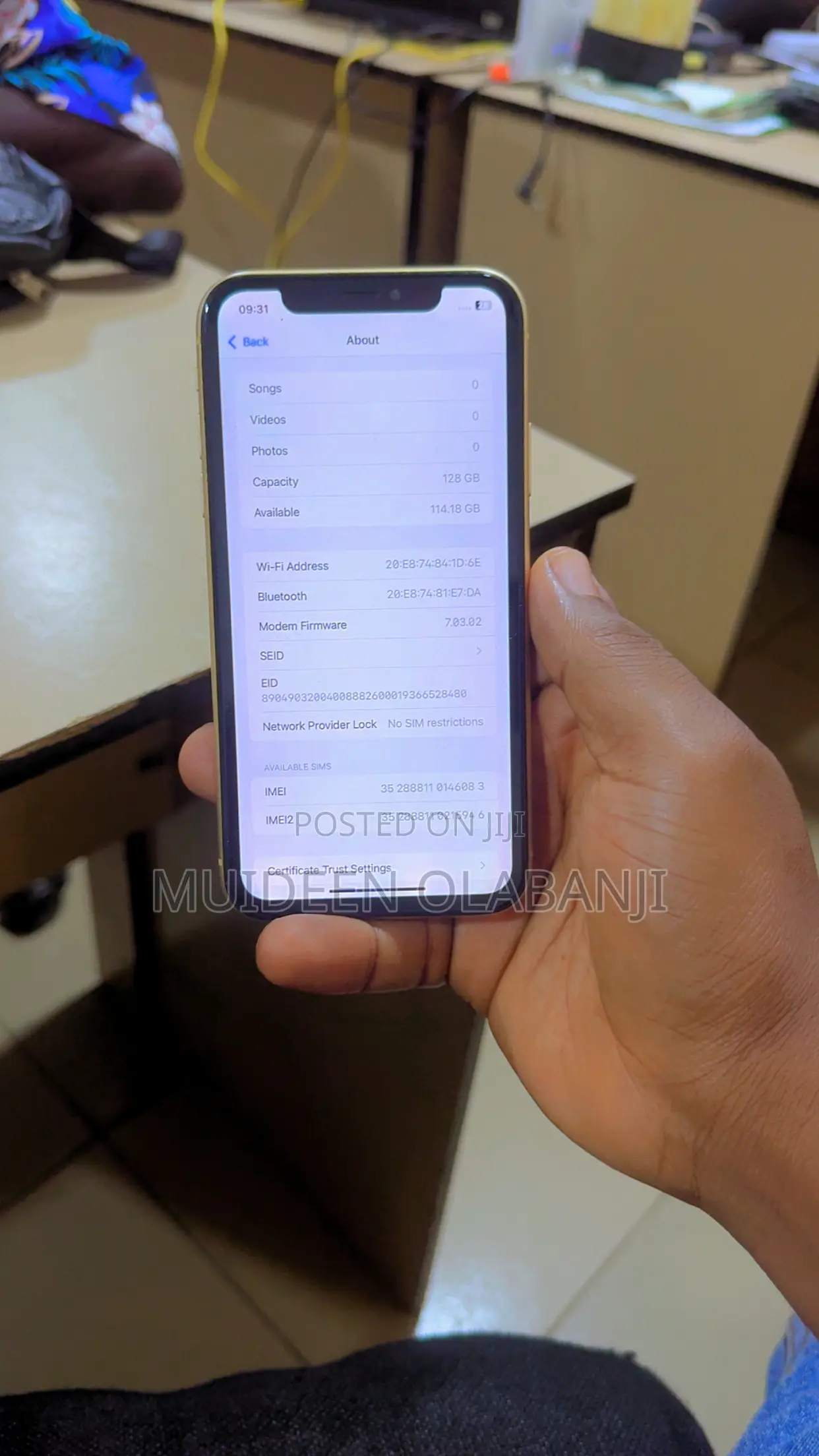 Apple iPhone XR 128 GB Yellow