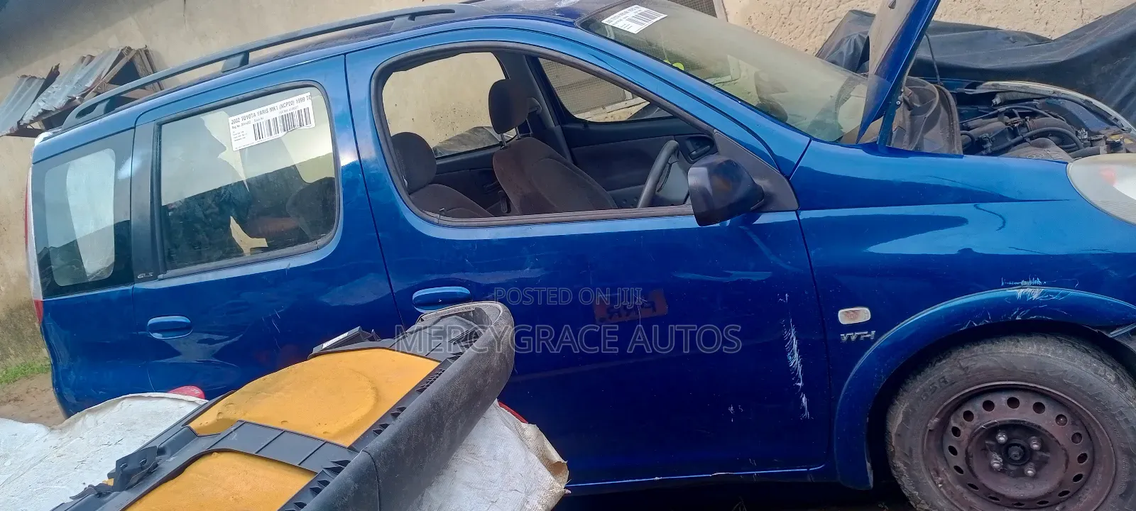 Toyota Yaris 1.4 2002 Blue