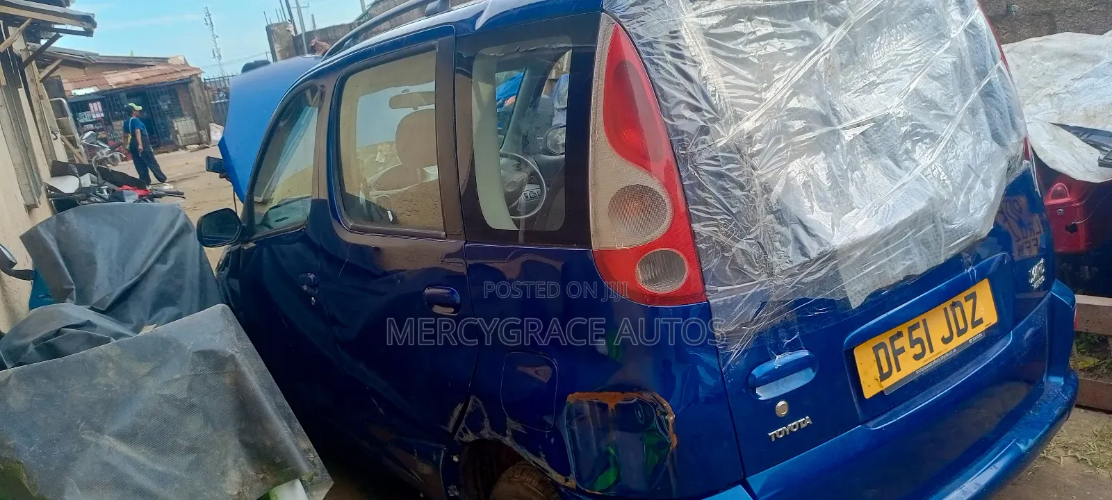 Toyota Yaris 1.4 2002 Blue