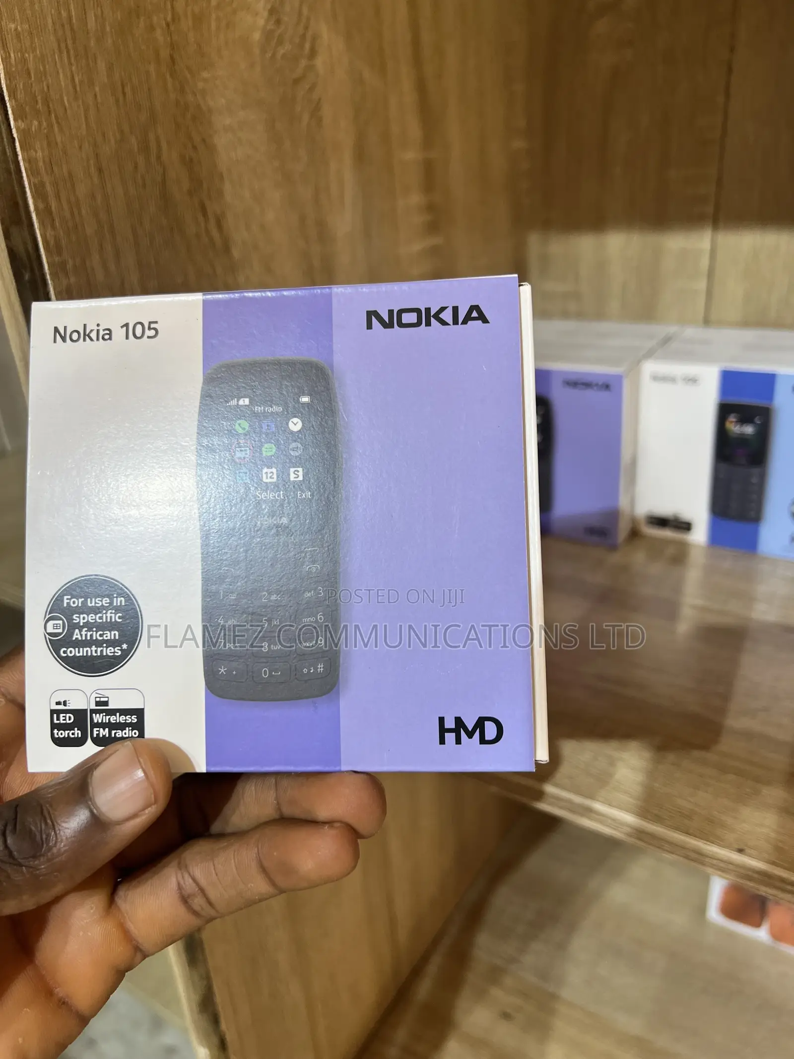 New Nokia 105 Black