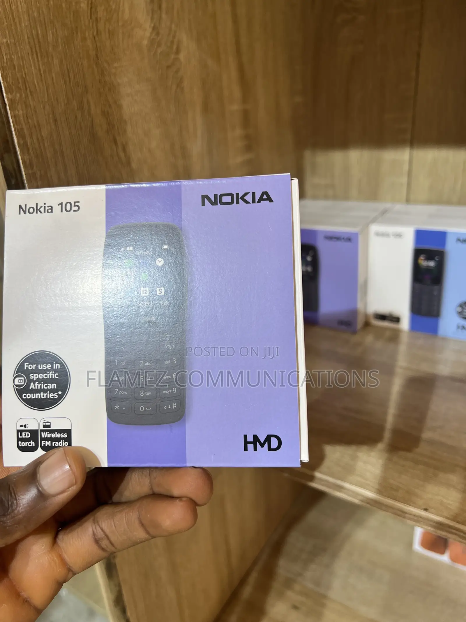 New Nokia 105 Black