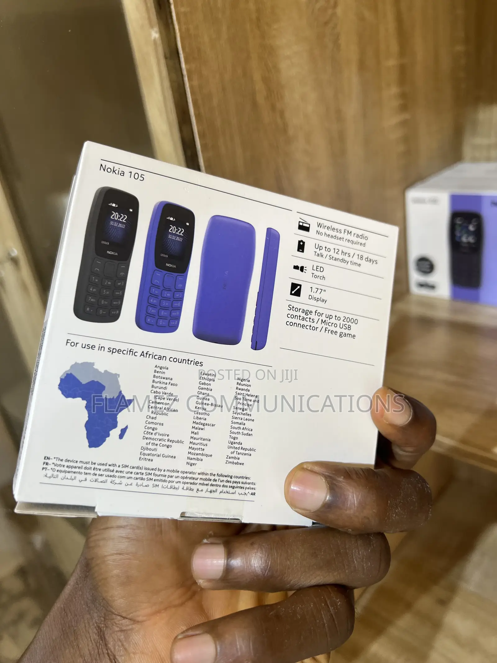 New Nokia 105 Black