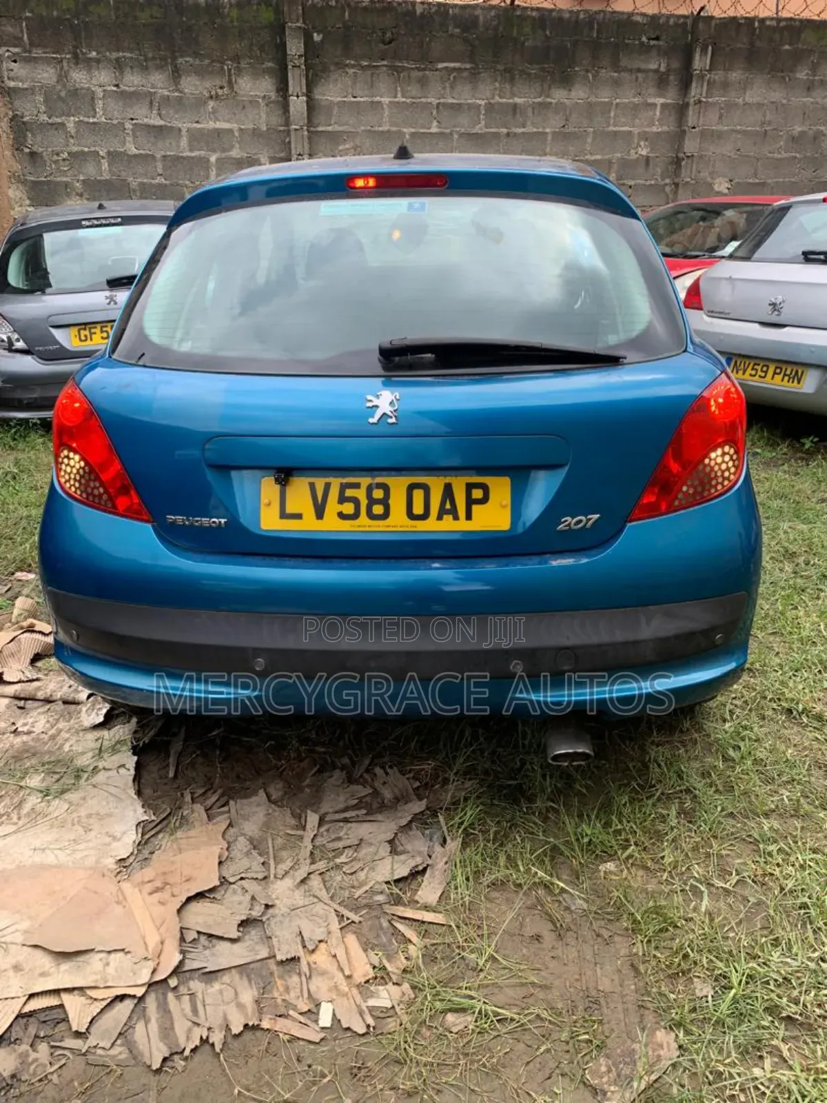 Peugeot 207 2006 Blue
