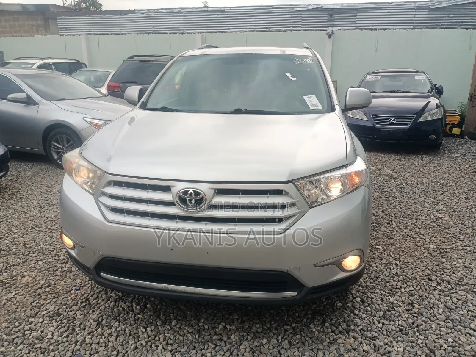 Toyota Highlander Limited 2012 Silver