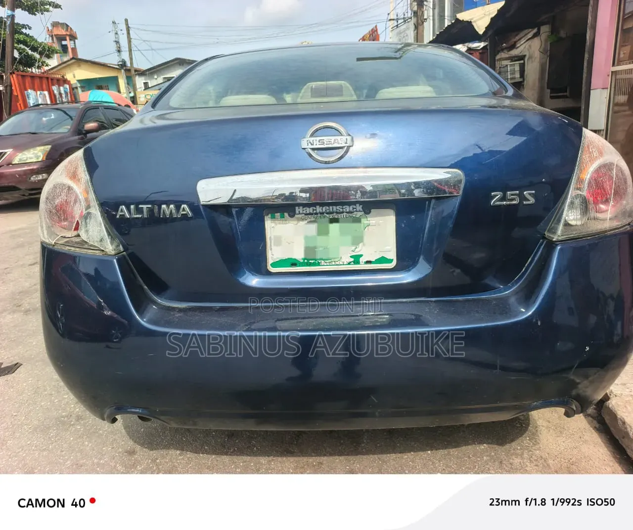 Nissan Altima 2.5 S Sedan 2010 Blue
