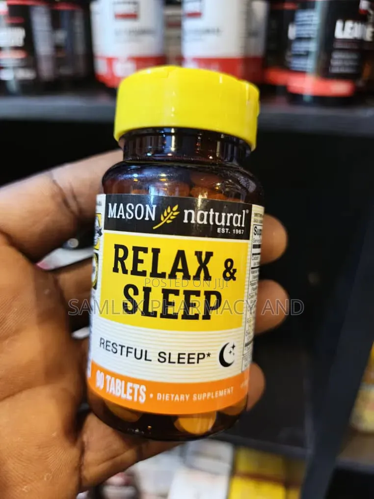 Mason Natural Relax Sleep With Valerian Root Passionflower
-90tabs