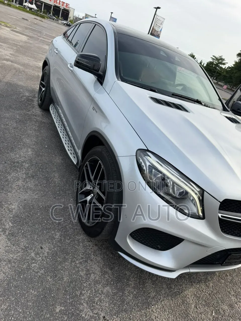 Mercedes-Benz GLE-Class AMG GLE 43 4MATIC 2017 Silver