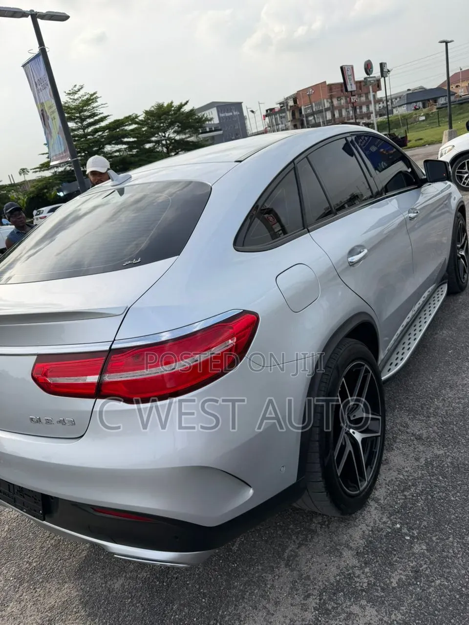 Mercedes-Benz GLE-Class AMG GLE 43 4MATIC 2017 Silver