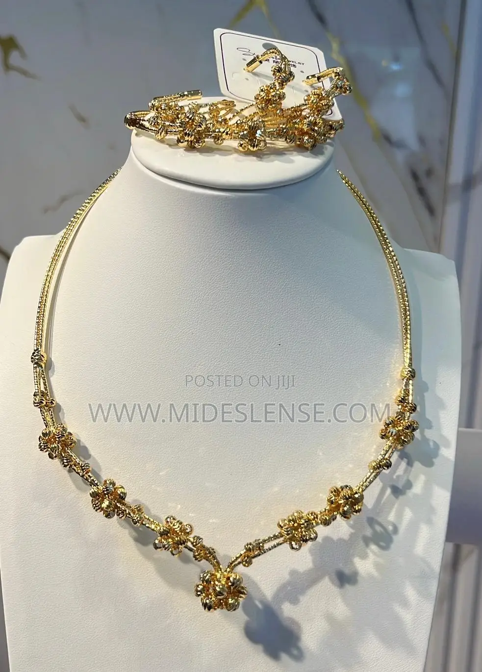 Sunbelle Original Necklace Set-Gold