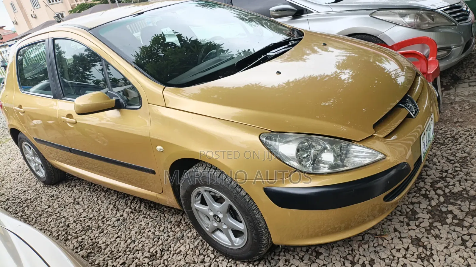 Peugeot 307 2008 Yellow