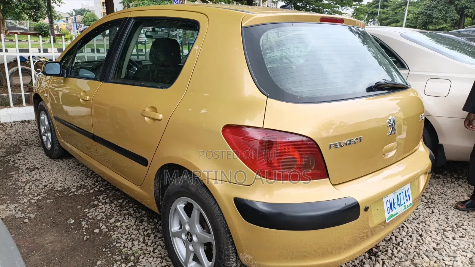 Peugeot 307 2008 Yellow