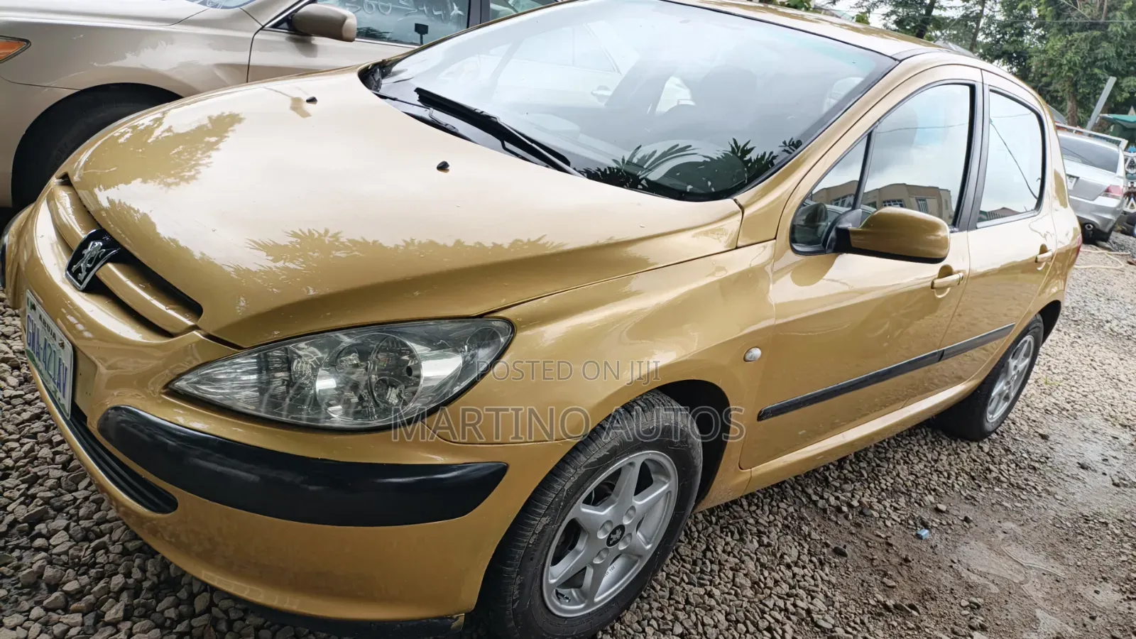 Peugeot 307 2008 Yellow