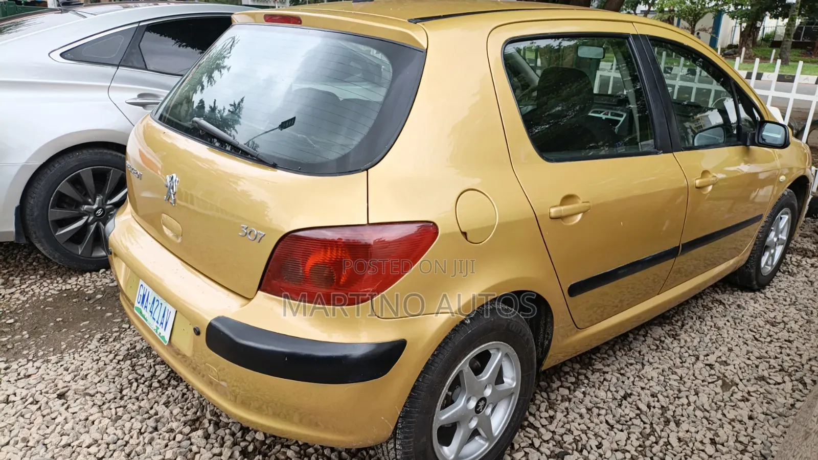 Peugeot 307 2008 Yellow