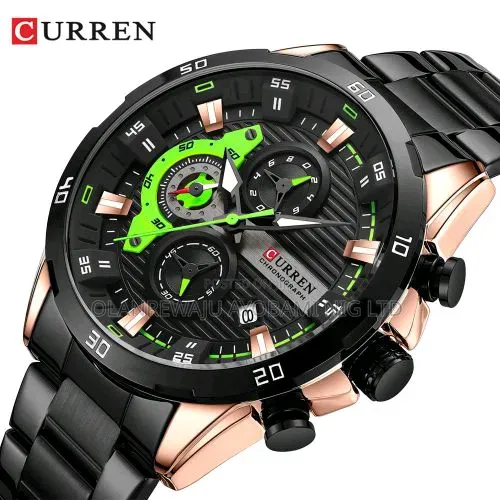 Curren 8402 Black Wristwatch for Men