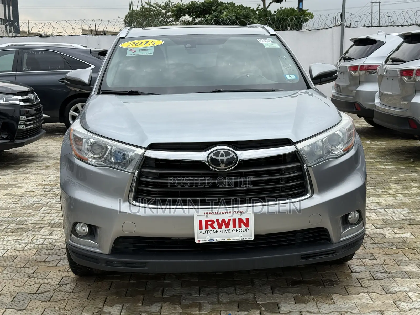 Toyota Highlander Limited 4dr SUV (3.5L 6cyl 6A) 2015 Silver