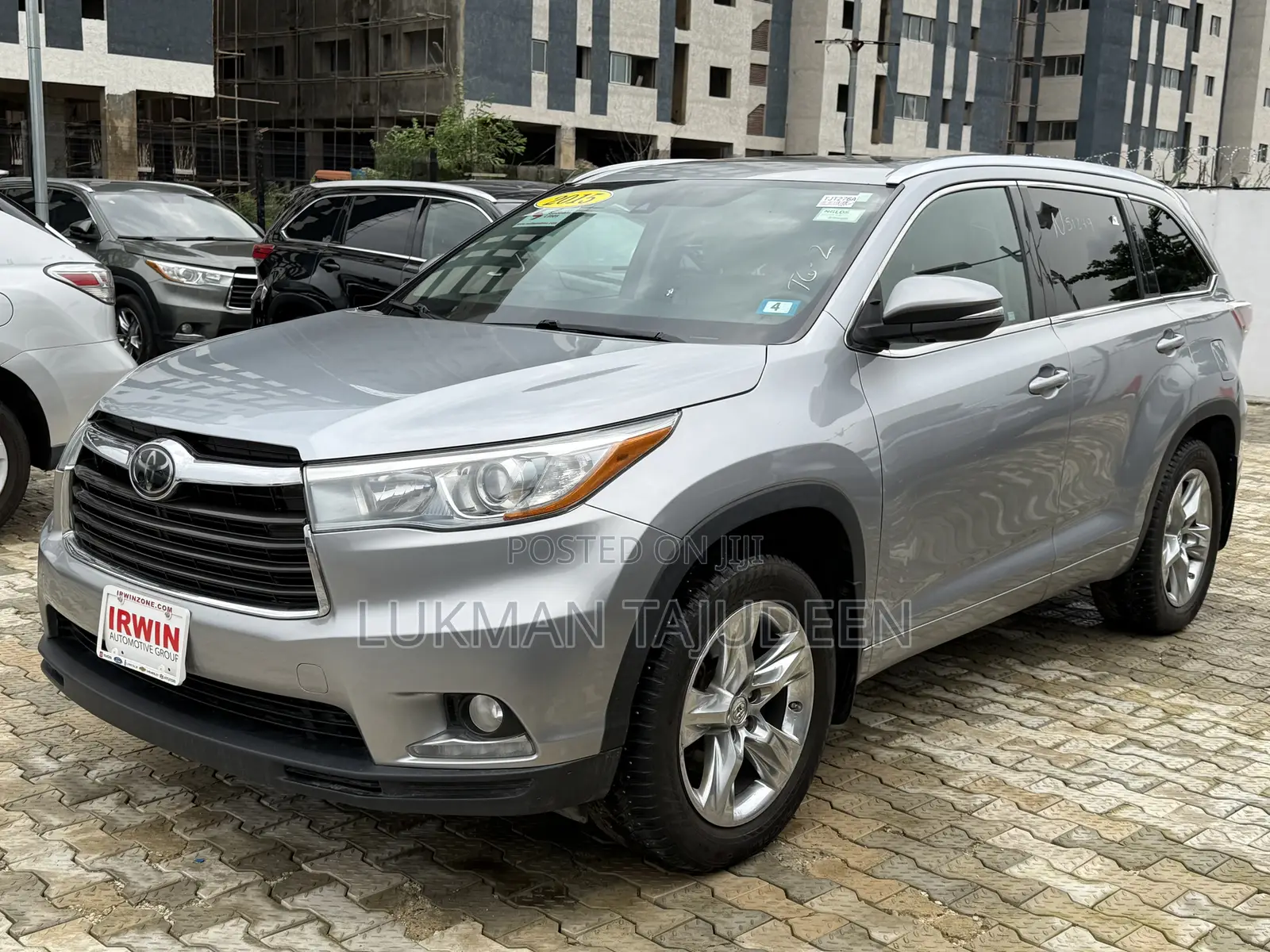 Toyota Highlander Limited 4dr SUV (3.5L 6cyl 6A) 2015 Silver