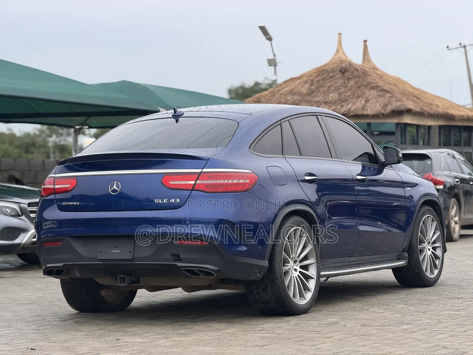 Mercedes-Benz GLE-Class AMG GLE 43 4MATIC 2019 Blue