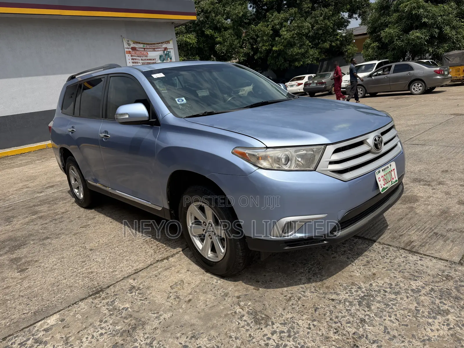 Toyota Highlander Sport 4x4 2009 Blue